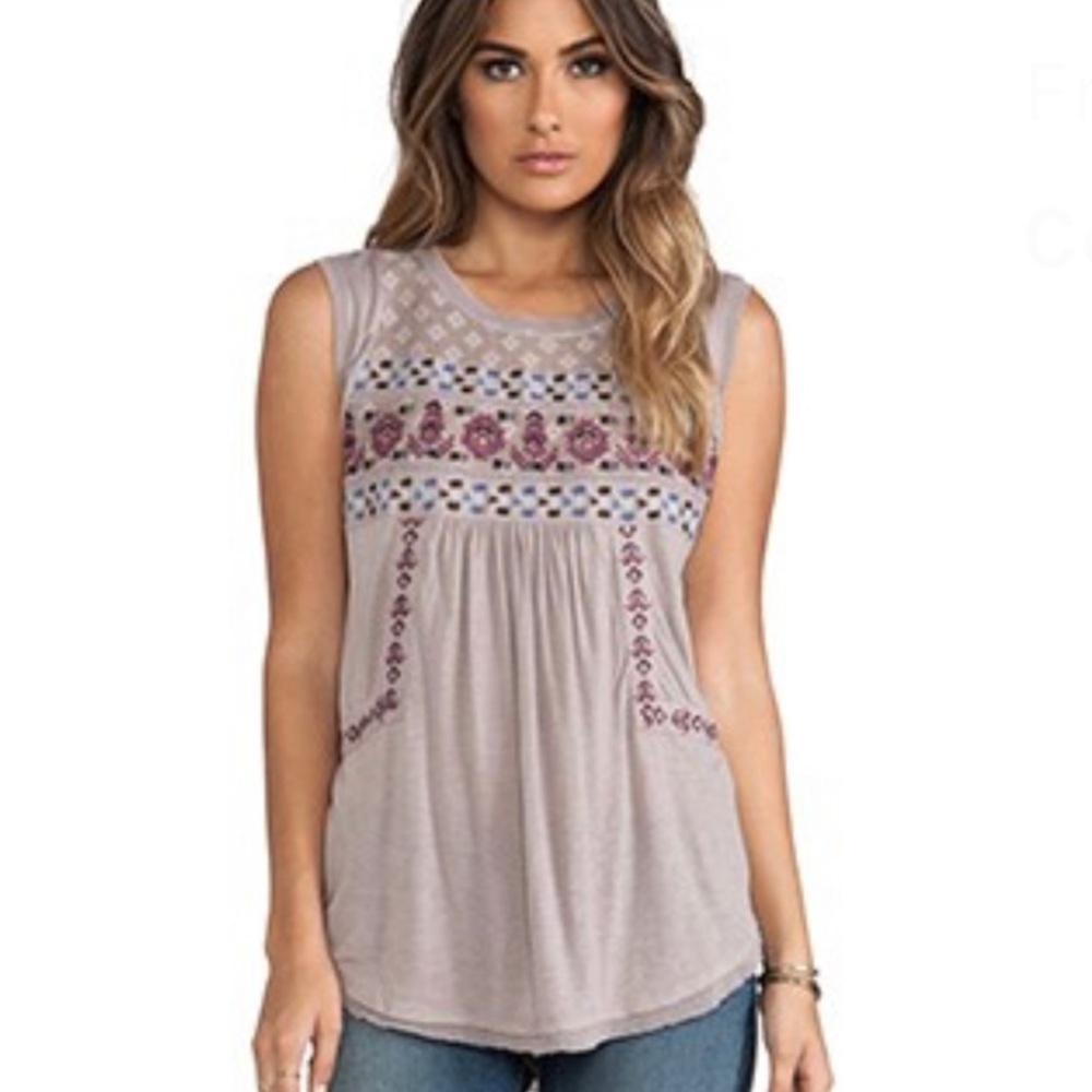 FREE PEOPLE reckless abondon tank top